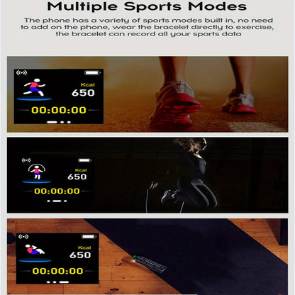 R.E.D. Shopping sports smartwatch with fitness tracker, sleep monitor, music control, alarm, and digital display for women and men