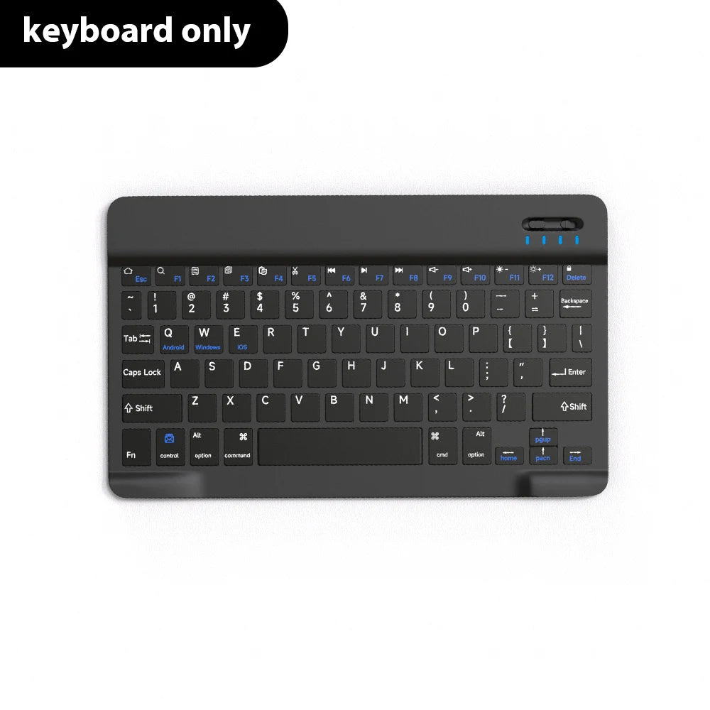 Wireless Bluetooth keyboard and mouse set by R.E.D. Shopping designed for iPad, tablet, Android, and Windows devices.
