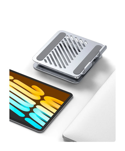 UGREEN LP134 Aluminum Tablet & Phone Stand – Adjustable Desk Holder for iPad, iPhone, Xiaomi & Laptops