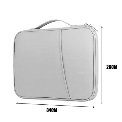BAPPSUS 13" Tablet Carrying Case – Waterproof Nylon Sleeve for iPad Pro 11/13, MacBook Air M3/M4, Galaxy Tab S10+