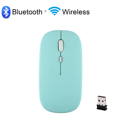 Wireless R.E.D. Shopping Bluetooth computer mouse with ergonomic design, silent click, mini size, optical sensor, suitable for PC use.
