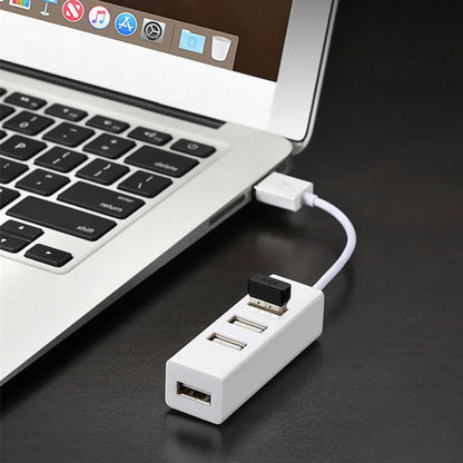 USB 2.0 Hub – Multi-Port USB Splitter for PC, Laptop & Mac
