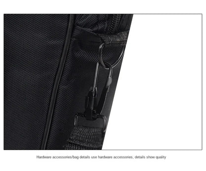Waterproof Laptop Briefcase Bag – 15", 15.6", 17", Nylon, Dual Zipper, Shoulder Strap