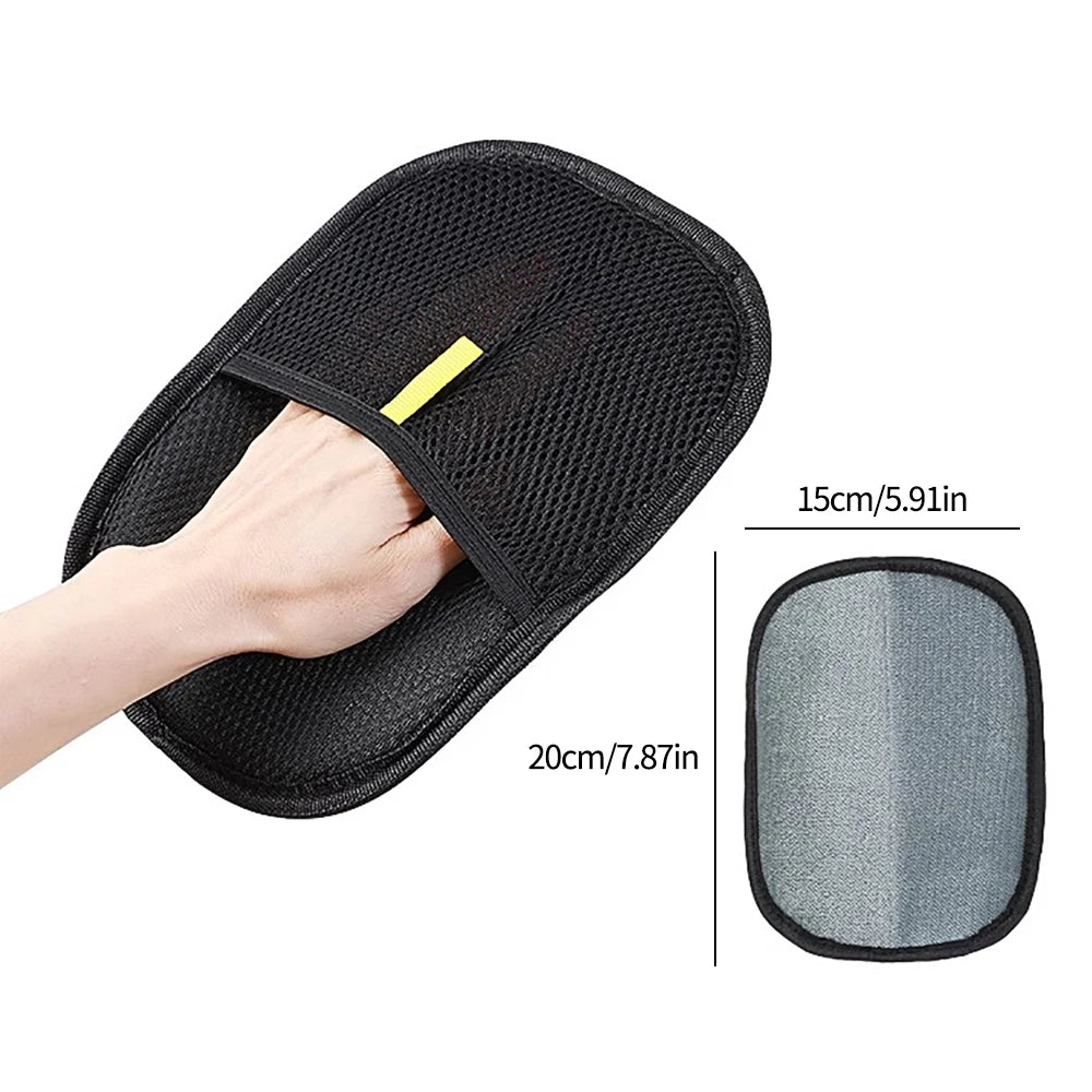 Double-Sided Pet Hair Removal Gloves | Reusable Lint & Fur Cleaner for Dogs & Cats