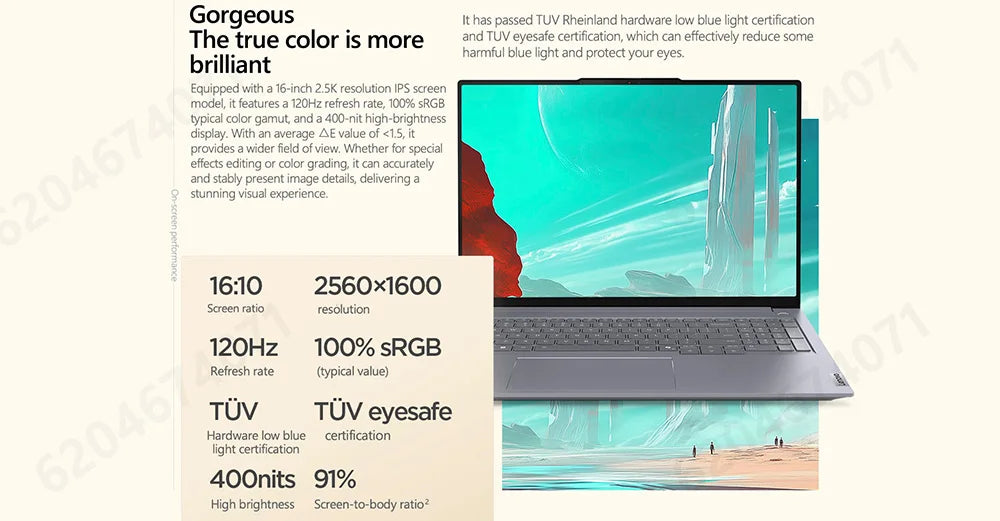 Lenovo ThinkBook 16+ 2025/2026 – AMD Ryzen 7 H 255 / AI 7 H 450, 24/32GB DDR5, 16" 2.5K 120Hz