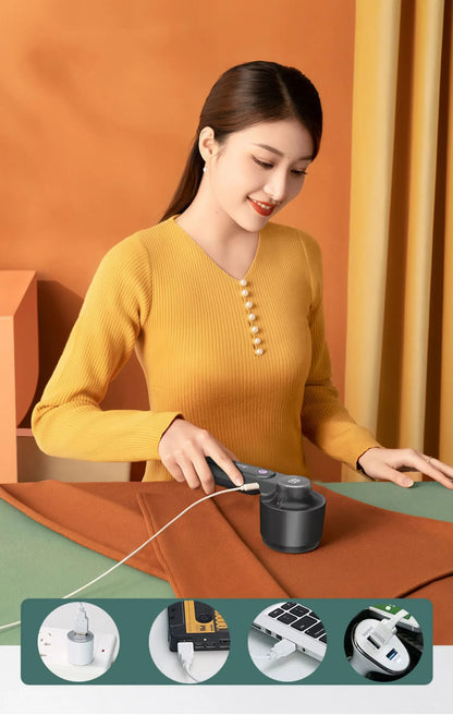 2025 Portable Electric Lint Remover — USB Charging, Fuzz & Pellet Remover, Clothes Shaver
