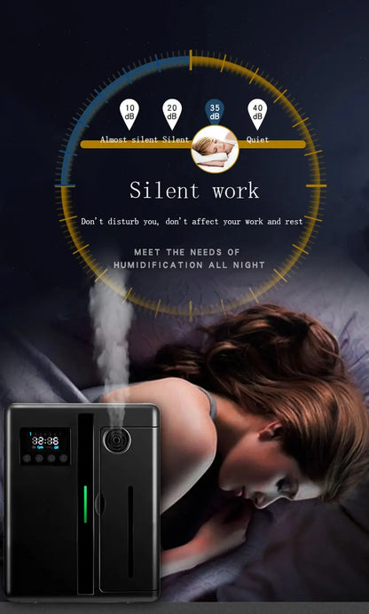 Bluetooth Room Fragrance Diffuser 300m³ – Electric Essential Oil Air Freshener for Home