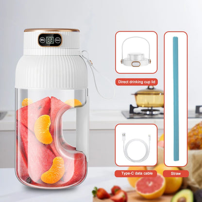 1000ML Portable USB Juicer Blender – Citrus Smoothie Cup for Travel & Home