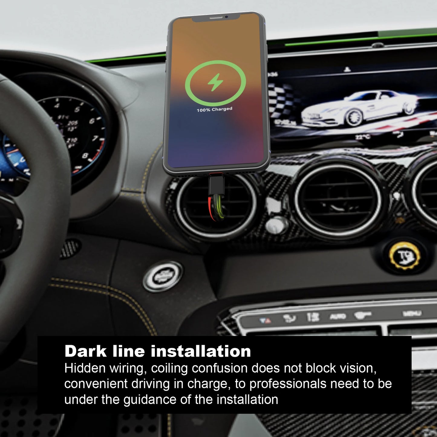 OBD2 Fuel Saving Chip Tuning Box | 2-in-1 Fast Charger & Power Booster for Petrol & Diesel Cars