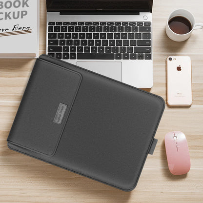 Laptop Sleeve Bag for MacBook Air 13 M4/M3/M2/M1, Pro 13/14/16, Huawei, ASUS, Dell – 11–16", PU Leather