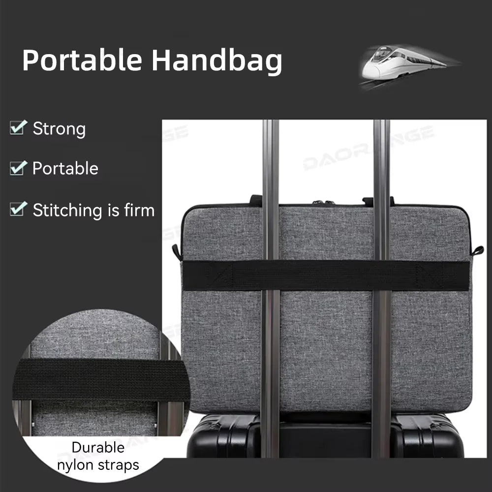 Business Laptop Shoulder Bag – 13" to 15.6" Briefcase Tote | MacBook, HP, Huawei, Asus, Dell