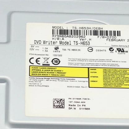 TS-H653H DVD-RW SATA Optical Drive for HP Desktop PC – Windows 7 / 10 Compatible