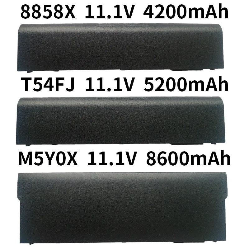 Dell Latitude/Inspiron Laptop Battery — T54FJ/8858X/M5Y0X, E5420/E5520/E6420/E6430/14R/17R