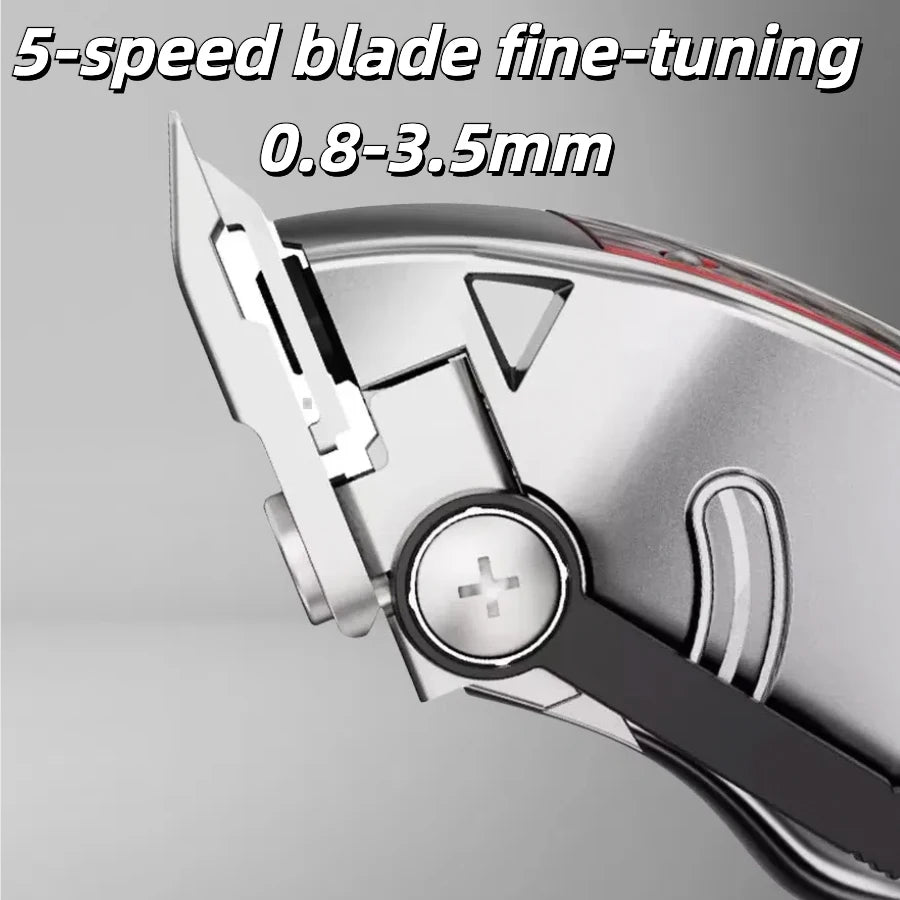 Madeshow M10+ Professional Hair Clipper – 0mm Bald Cut, 7000 RPM, 2200mAh | Barber Set
