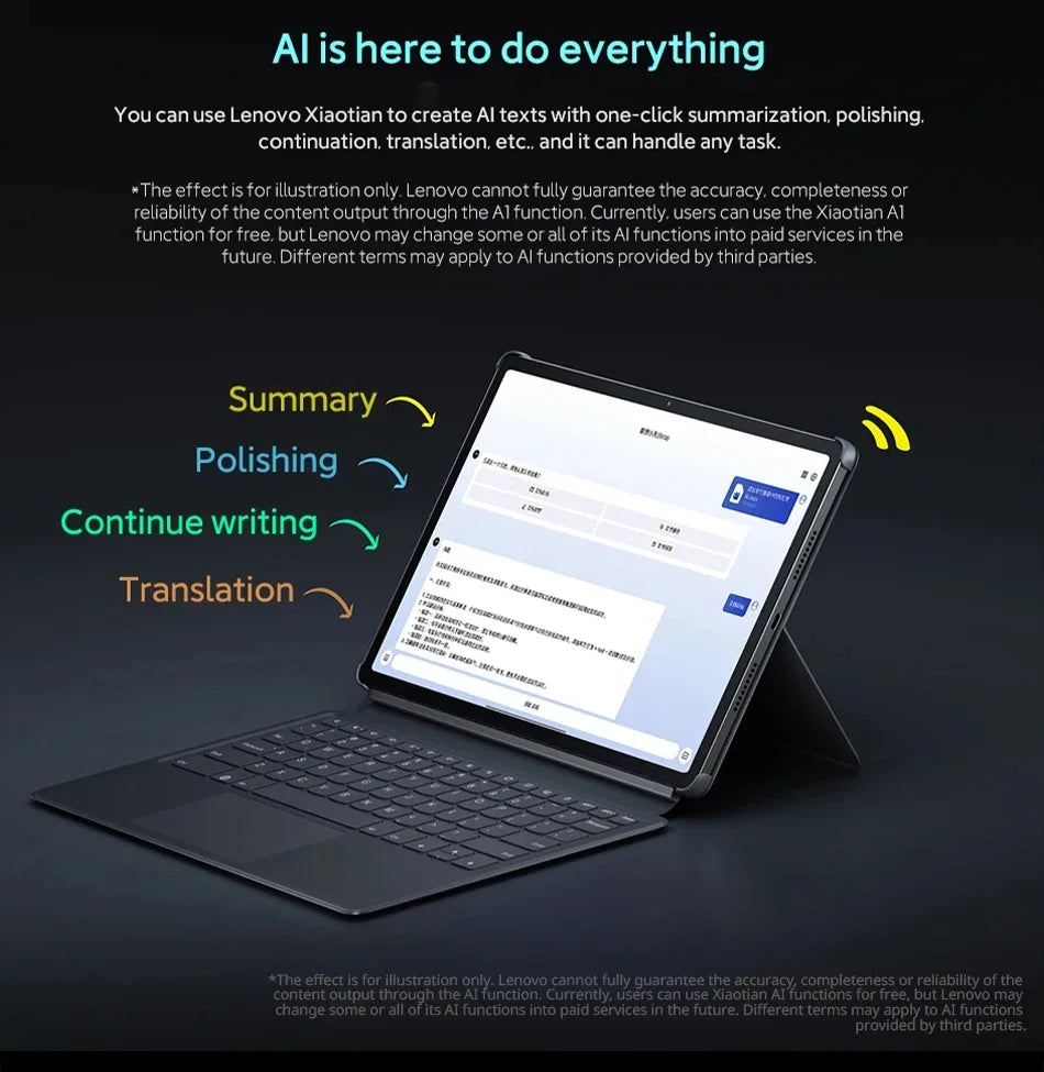 Lenovo Xiaoxin Pad Pro 2025 12.7" Tablet – Dimensity 8300, 2.9K 144Hz, 10200mAh, Android 14 (Global)