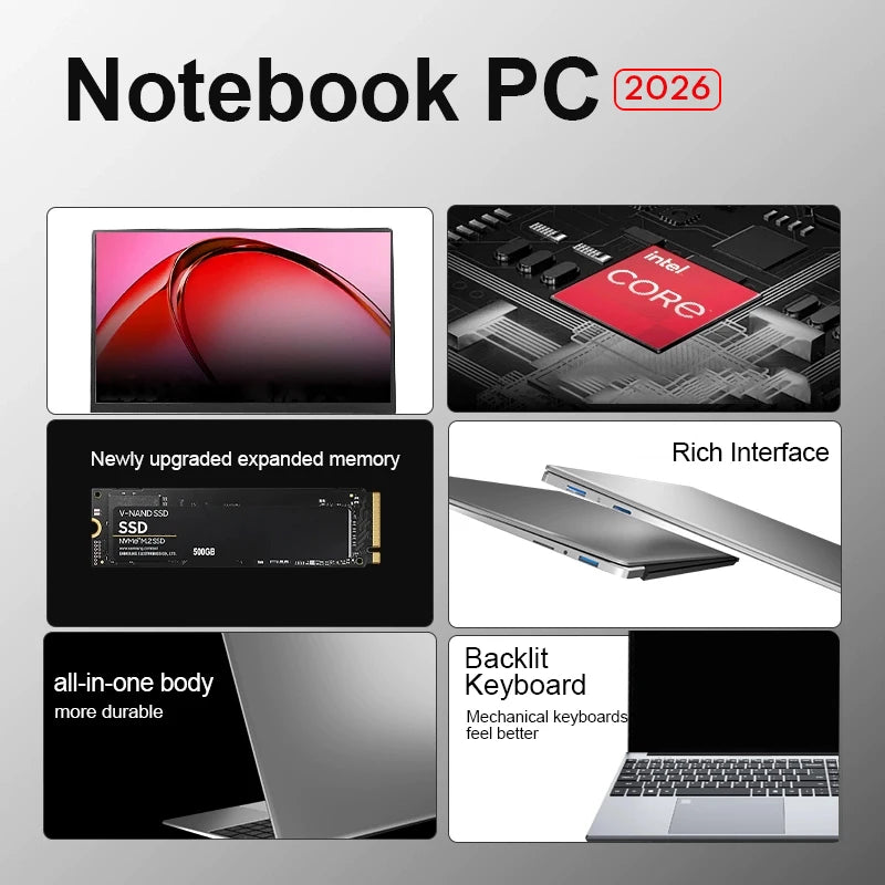 Gaming Laptop 15.6" – Intel Core i9 10980HK / i3 6100, 16GB RAM, 1TB SSD, Fingerprint, Backlit