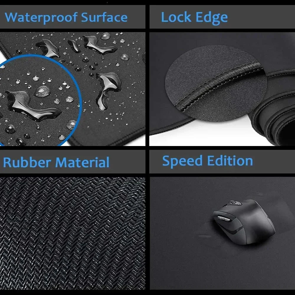 Custom Gaming Mouse Pad Deskmat – Multiple Sizes, Waterproof, Non-Slip Rubber
