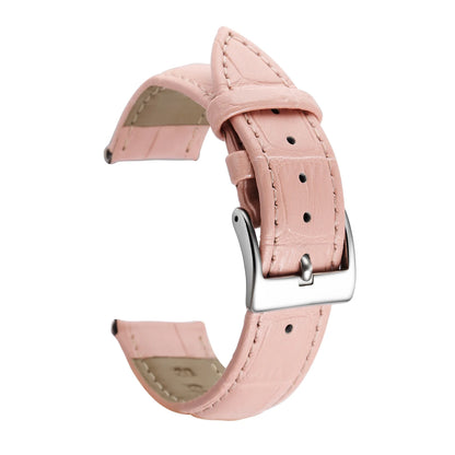Premium Genuine Leather Watch Strap | 12–24mm, 9 Colors + Tool