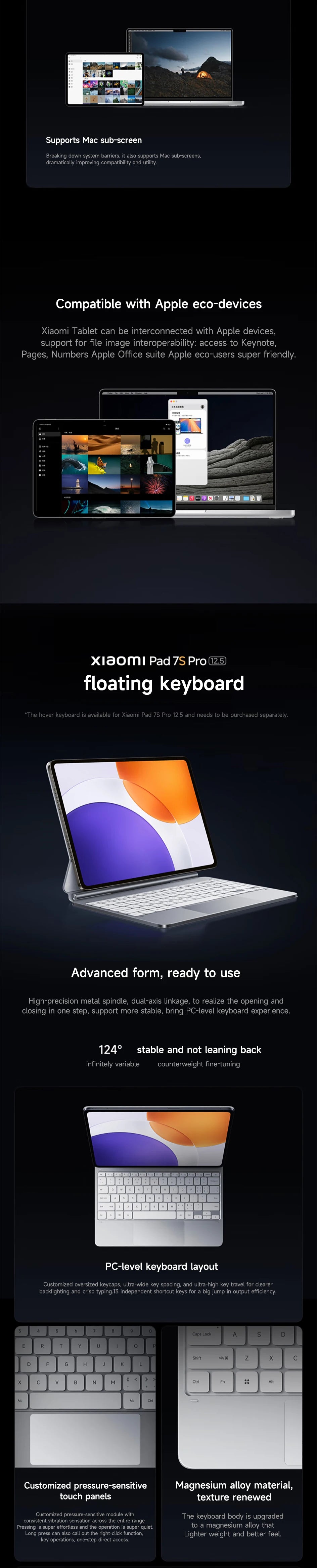 Xiaomi Pad 7S Pro 12.5" 2025 – 3.2K 144Hz, XRing O1, 12GB+512GB, HyperOS 2, 10610mAh