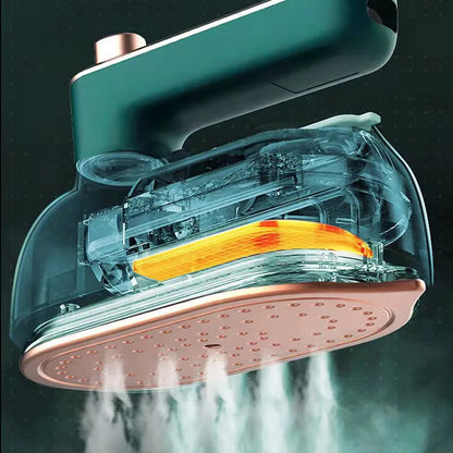 Mini Handheld Steam Iron – Travel-Ready Wet & Dry Garment Steamer