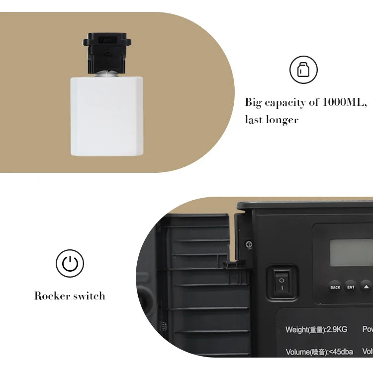 NAMSTE 4000m³ Smart Fragrance Diffuser – Bluetooth Timing Scent Air Machine for Home, Hotel & Spa