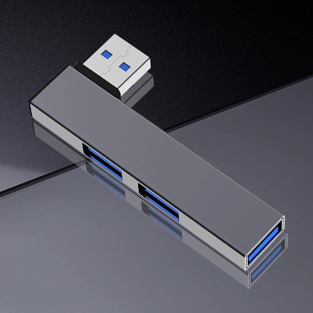 3-in-1 USB Hub OTG – USB-C & USB 3.0 to 3x USB, 5Gbps for PC & Laptop