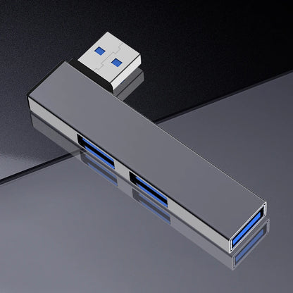 3-in-1 USB Hub OTG – USB-C & USB 3.0 to 3x USB, 5Gbps for PC & Laptop