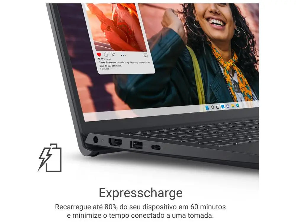 Dell Inspiron 15 – Intel Core 3, 8GB RAM, 512GB SSD, 15.6" FHD 120Hz, Windows 11