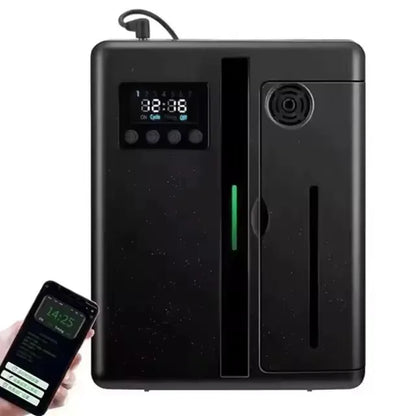Bluetooth Smart Aroma Diffuser — 300m³ Coverage, Hotel & Home Air Freshener, Electric Fragrance Distributor