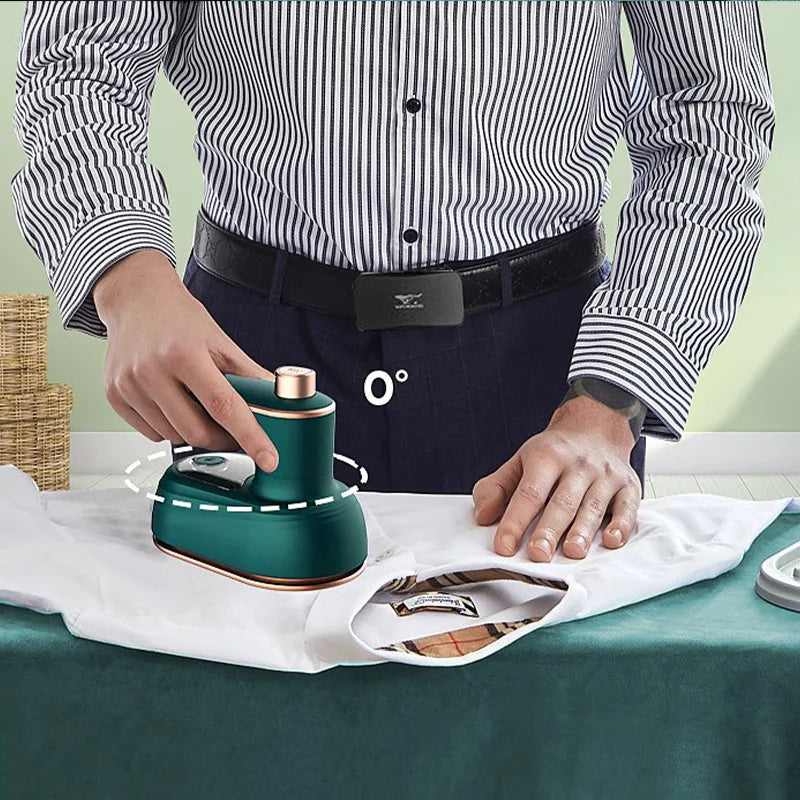 Mini Handheld Steam Iron – Travel-Ready Wet & Dry Garment Steamer