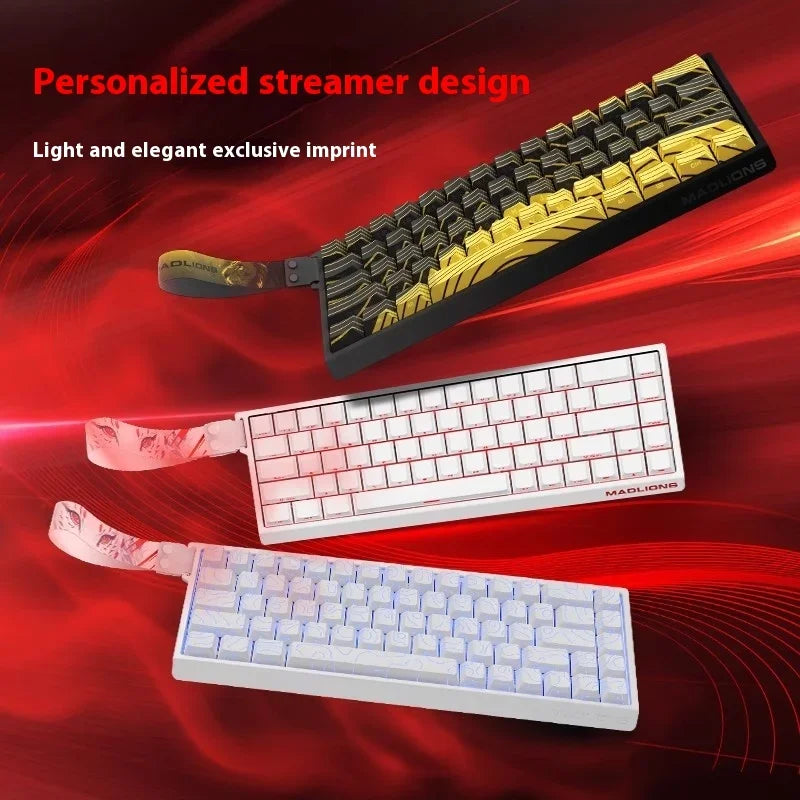 Madlions Mad 60He / Mad 68He Magnetic Switch Mechanical Keyboard – Wired, RGB, Esports