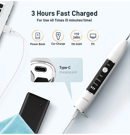 Schoben Ultrasonic Dental Scaler | Tartar & Plaque Remover | Electric Tooth Stone Cleaner