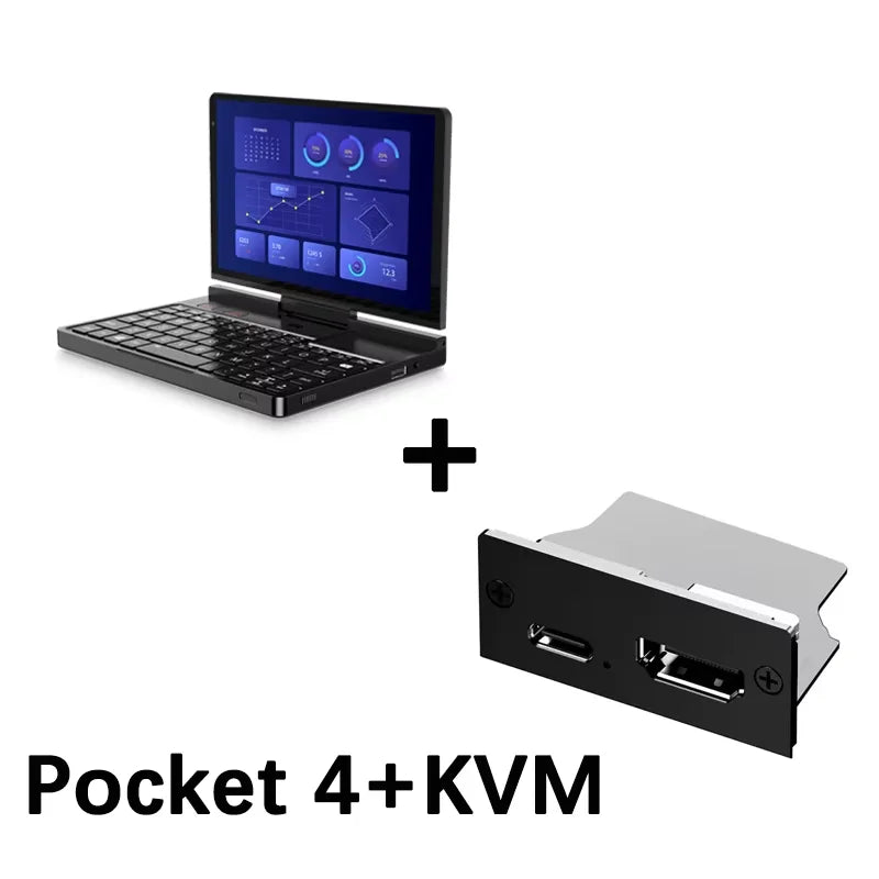 GPD Pocket 4 8.8" 2-in-1 Handheld Laptop | AMD AI 9 HX 370 / Ryzen 7 8840U | 64GB DDR5 | 2.5K 144Hz | Win 11