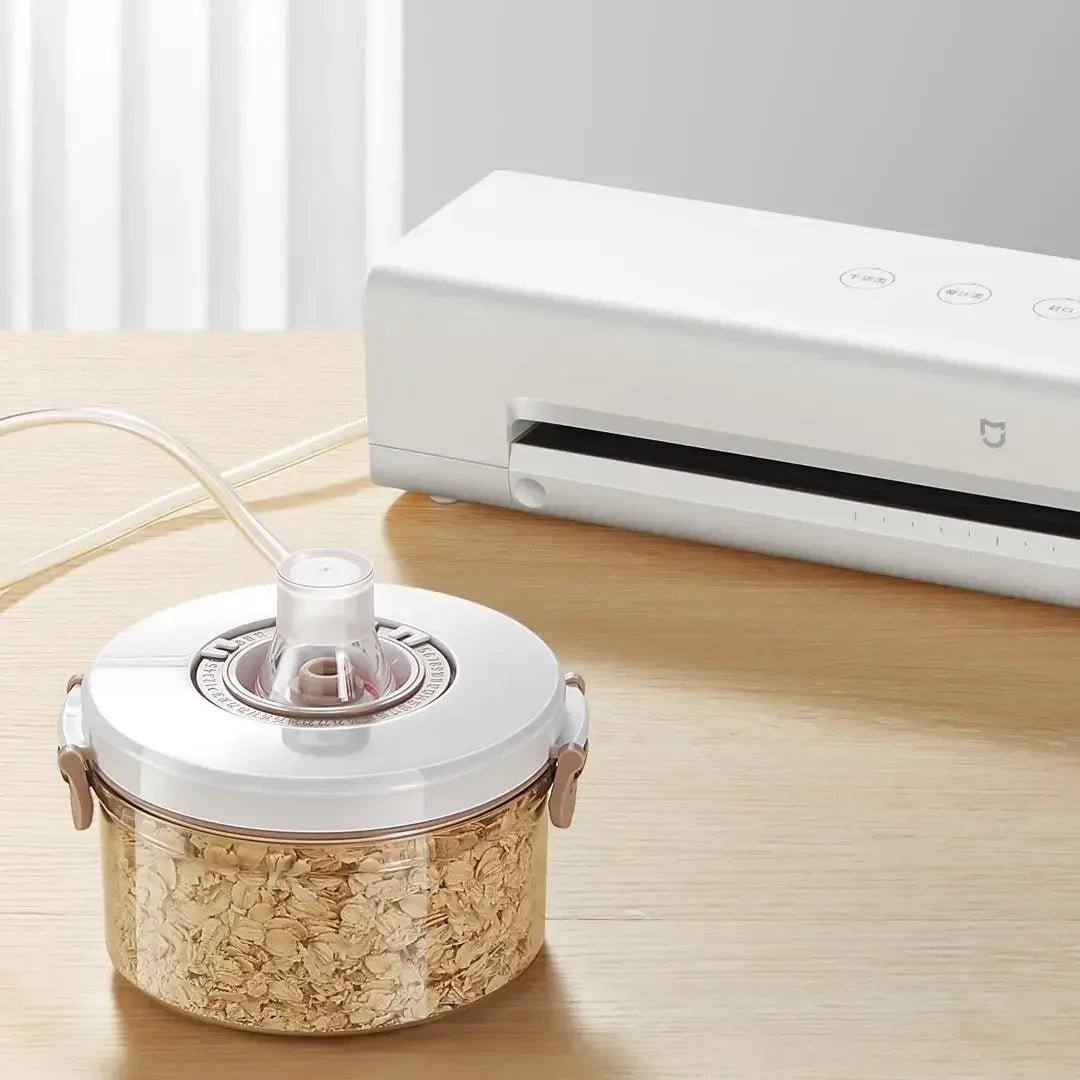 Xiaomi MIJIA Vacuum Sealer – 70kPa, Dry/Moist Modes, 10 Bags Included, 220V EU