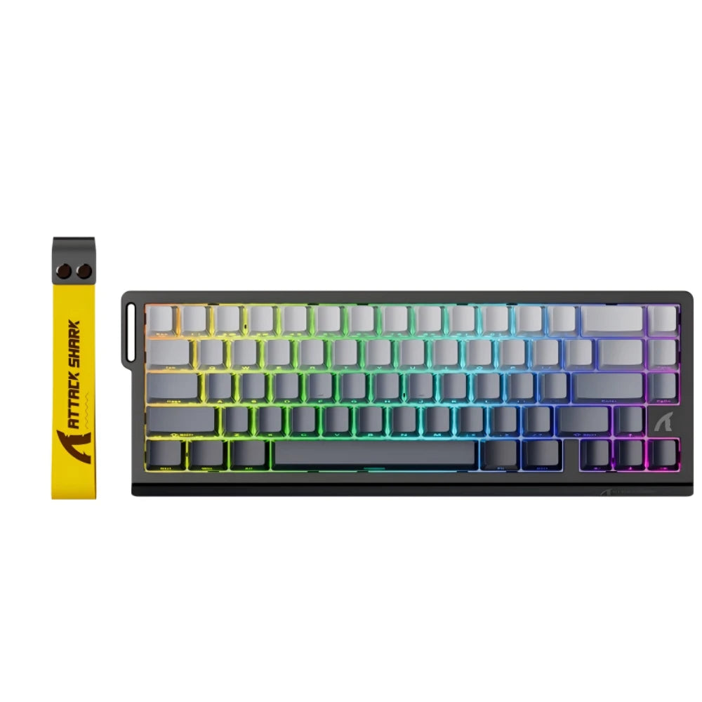 Attack Shark X68 HE Gaming Keyboard – Magnetic Hall Effect, 0.01mm Rapid Trigger, 8000Hz, 68-Key