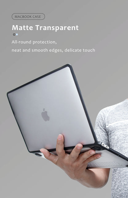 MacBook Case Air 13/15, Pro 13/14/16 | M1-M5 2024-2026 | Hard Shell Cover