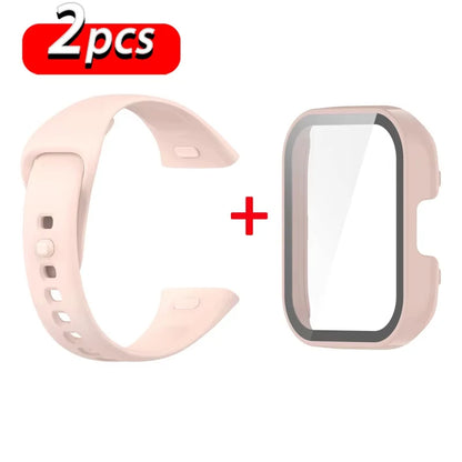 Silicone Strap & Case for Xiaomi Redmi Watch 3 / Active / Lite | Sport Band