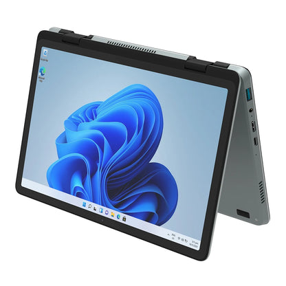 CRELANDER Mini Yoga Laptop 10.95" — 16GB DDR4, M.2 SSD, 360° Flip, Touch Screen, Windows 11