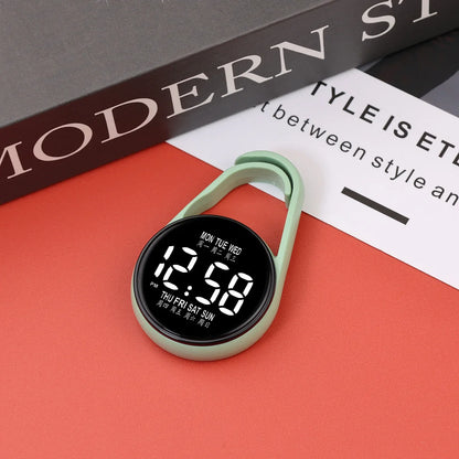 LED Electronic Hanging Pocket Watch | Night Light Digital Display