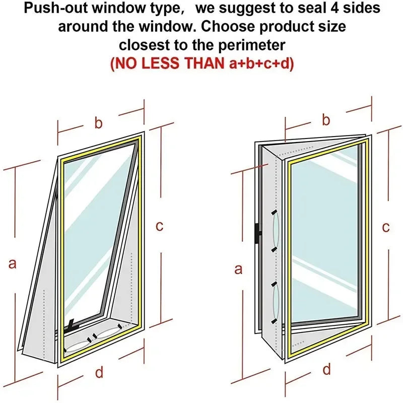 AirLock Window Seal for Portable Air Conditioner – 3m/4m Flexible Cloth Sealing Plate with Zip