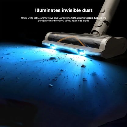 Dreame U20 Cordless Vacuum Cleaner – 120AW, 22,000PA, Blue Light Dust Reveal, V-Shape Anti-Tangle | Pet Hair & Carpet | EU/UK/KR