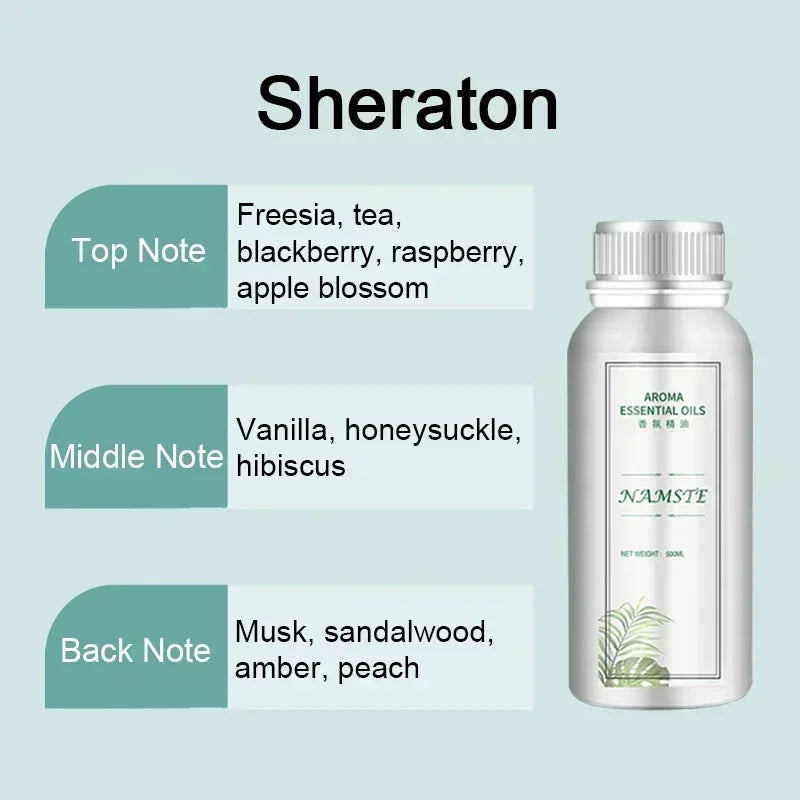 Hotel Room Fragrance Oil Refill – 100ml & 500ml Scenting Device Essential Oil for Home & Car