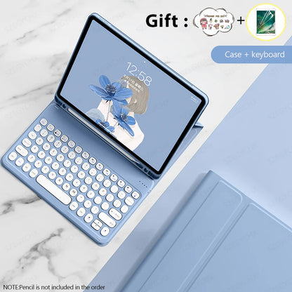 Bluetooth Keyboard & Mouse Case for iPad – Pro, Air, 10th Gen, Mini