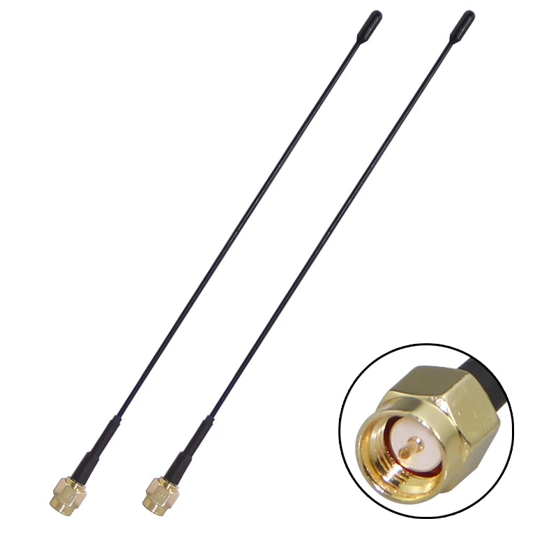 433MHz Antenna 3dBi SMA Male – Bendable Carbon Steel for LoRa, LoRaWAN & IoT