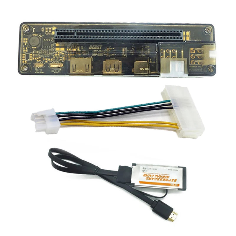 PCI-E EXP GDC External Laptop GPU Dock — Mini PCI-E / NGFF / ExpressCard