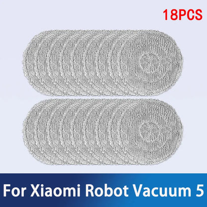 Xiaomi Robot Vacuum 5 / OV31GL Replacement Parts | Main Brush, Side Brush, HEPA Filter, Mop, Dust Bag