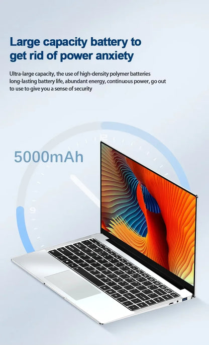 2026 Portable Laptop — Intel i7-8650U, 16GB RAM, 1TB SSD, Office & Gaming, Windows 11 Pro