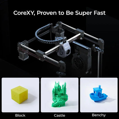 Creality K1C 3D Printer 2025 – 600mm/s, 0.1mm Precision, 300°C Nozzle, AI Camera, Auto Calibration