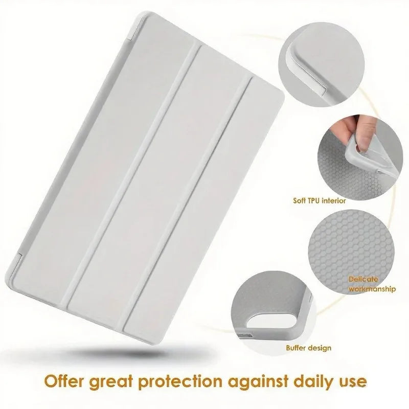 Magnetic Flip Tri-Fold Case for Xiaomi Redmi Pad 2 Pro 12.1" (2025)