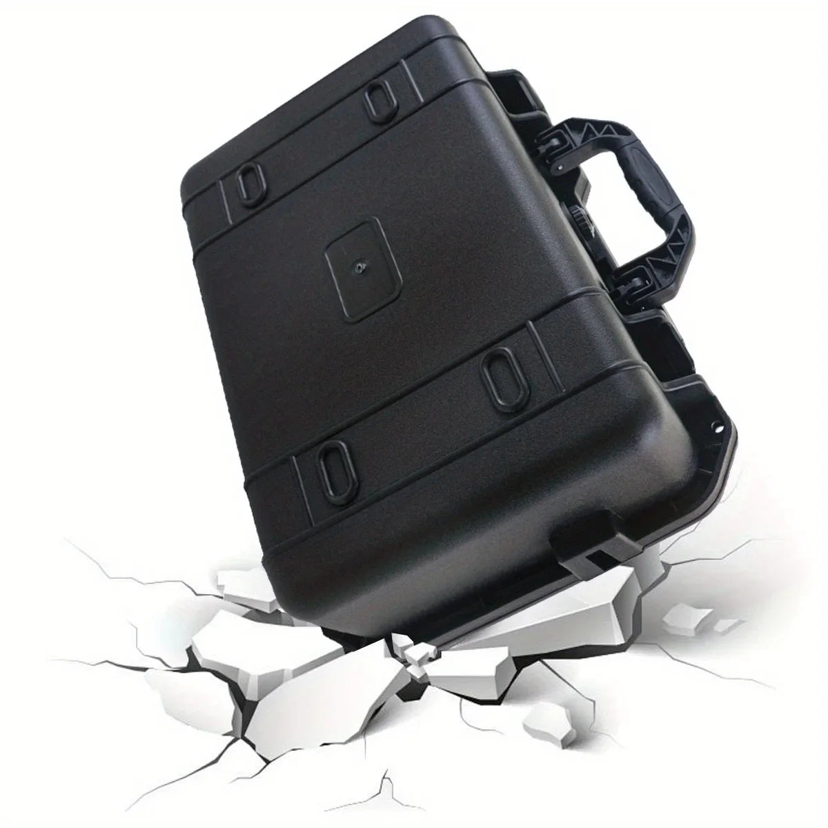 Waterproof Hard Carry Case with Pre-Cut Sponge – Tool & Equipment Organizer